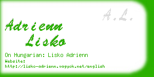 adrienn lisko business card